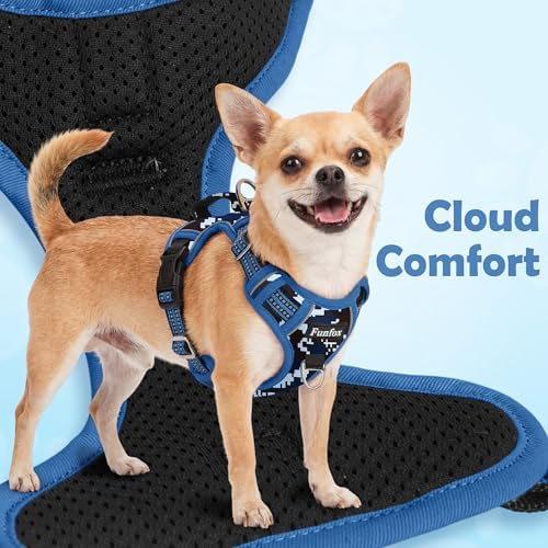 Funfox Dog Harness No Pull, Adjustable Pet Vest Harness, Super Soft Material - Image 7
