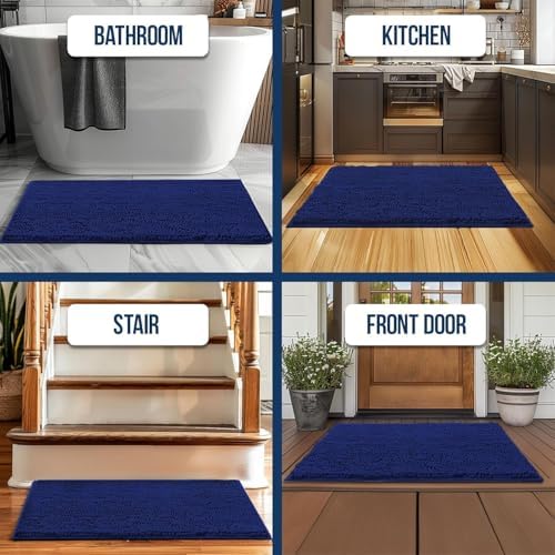 Muddy Mat® | Chenille Bathroom Rugs Quick Dry Microfiber Mats Non Slip Washable - Image 5