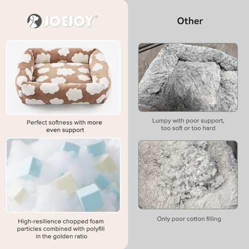 JOEJOY Medium Dog Bed Medium Size Dog, Rectangle Washable Orthopedic Pet Bed - Image 4