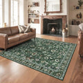 5x5 Rug Soft Washable Non Slip Vintage Mat by NYZEL