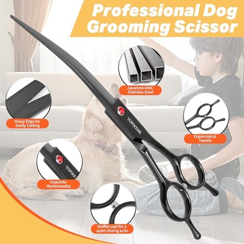 7.5" Dog Grooming Scissor - Image 5