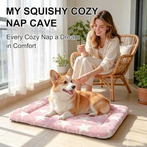 Dog Bed Mat, Reversible Crate Pad & Cute Dog Bed - Image 5