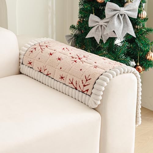 Christmas Couch Cover, Christmas Plush Sofa Cover for Dog Pet 1PC - Image 3
