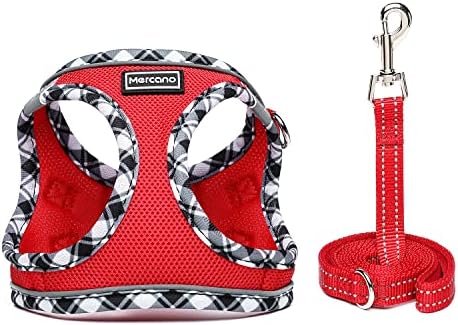 Mercano Soft Mesh Dog Harness and Leash Set, Step-in Reflective Breathable - Image 2