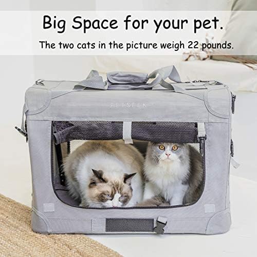 Extra Large Cat Carrier Soft Sided, Portable Small Dog Carrier - Image 4