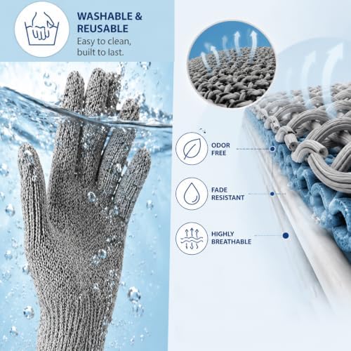 Cat Gloves Bite Proof, 15.7” Ultra Flexible Animal Handling Gloves - Image 6