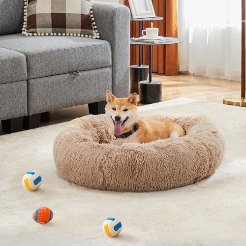 NEWBULIG 30.7x30.7 Inch Donut Dog Bed - Image 2