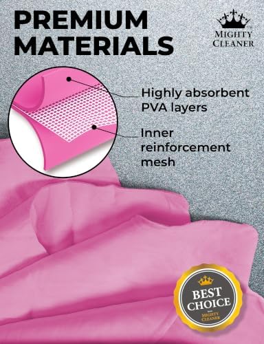 Premium Shammy Cloth for Car Drying – 2pk+1 Free – 26"x17" – Soft Chamois - Image 6