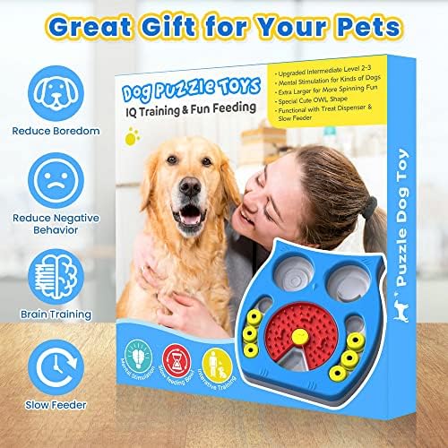 Joansan Dog Puzzle Toy, Enrichment Toy Treat Dispenser - Image 6