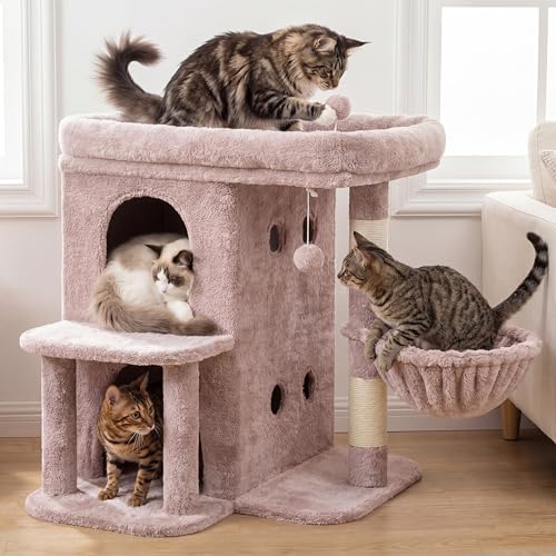 Heybly 26.3" Cat Tree for Large Cats - Image 2