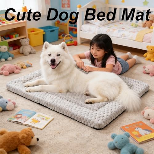 Dog Bed Mat - Reversible Dog Crate Bed Mats, Soft & Breathable Kennel Pad - Image 2