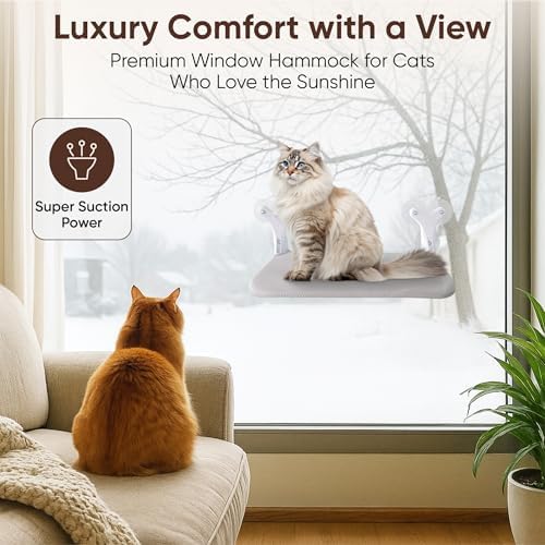 Cat Window Perch, Foldable Hammock Bed - Image 3