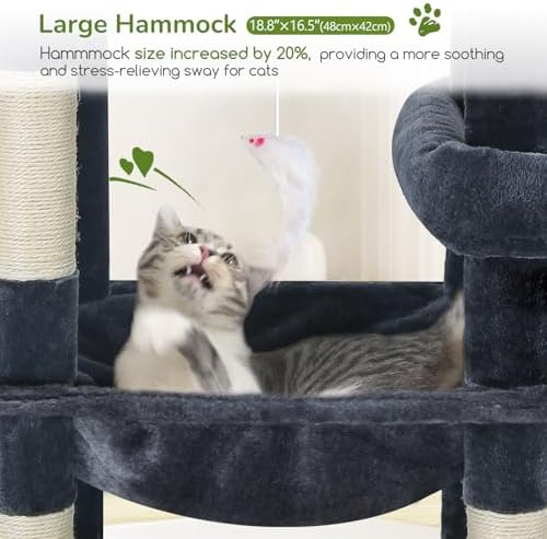 Globlazer 65in Sturdy Cat Tree Tower - Image 5