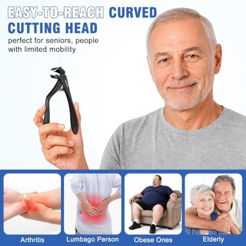 DRMODE Long Handle Toenail Clippers - Image 5