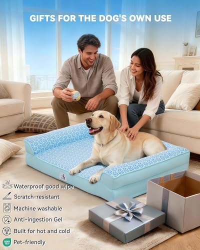 Cooling Dog Bed with PCM, Instant Chill Pet Sofa - Image 5