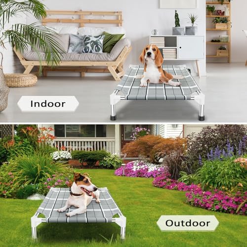 Elevated Dog Bed, Raised Cooling Lifted Dog Cot - Image 6