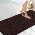 Smiry Bathroom Rugs 59X20, Extra Soft Rubber Backing Chenille Bath Mats by Smiry