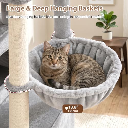 Gitelsnour 71'' Heavy Duty Cat Tree Tower - Image 5
