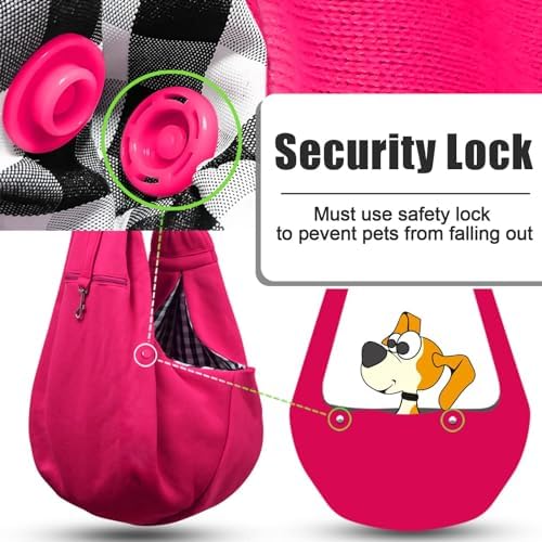 TOMKAS Dog Sling Carrier for Small Dogs Puppy Carrier for Small Dogs - Image 4