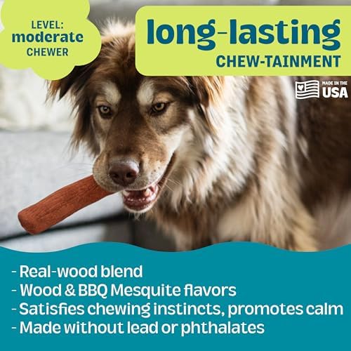 Dogwood Mesquite Stick Dog Chew Toy - Image 4