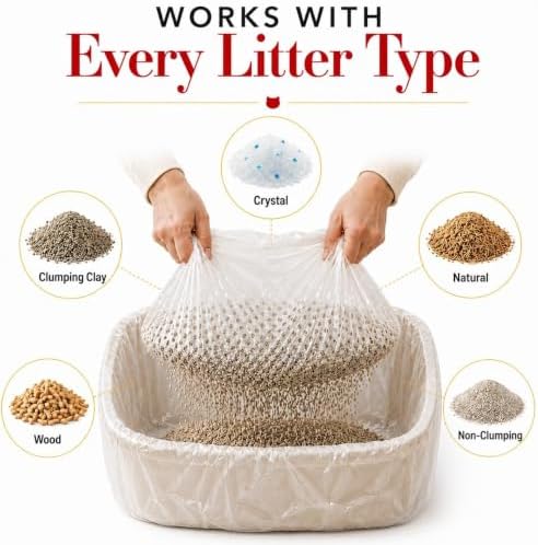Sifting Cat Litter Box Liners | Serious Sifter Super Supply | 5 Second Sift Cat - Image 5