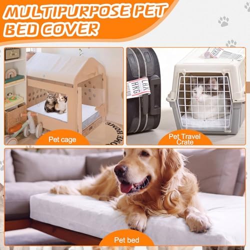 Junkin 20 Pack Disposable Dog Bed Covers Large Pet Waterproof Dog Bed Sheet - Image 6