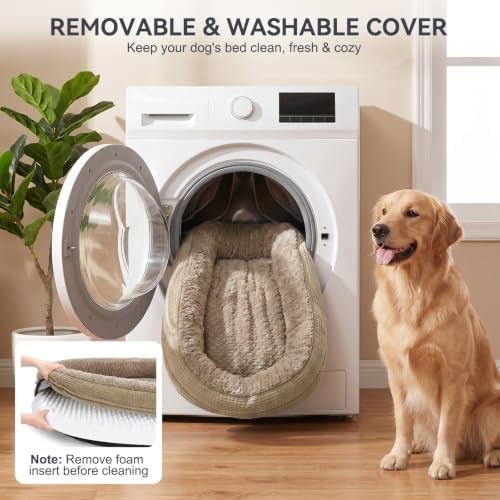 JOEJOY Orthopedic Dog Bed for Extra Large Dogs, XXL Egg-Crate Memory Foam Pet - Image 6