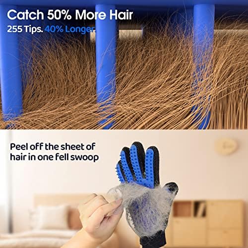 Pet Hair Removal Glove with 255 Silicone Tips - Image 2