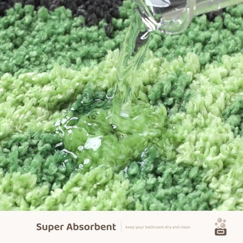 Molesun Crocodile Bath Mat 20x31, Soft Absorbent Microfiber Bath Rugs - Image 4
