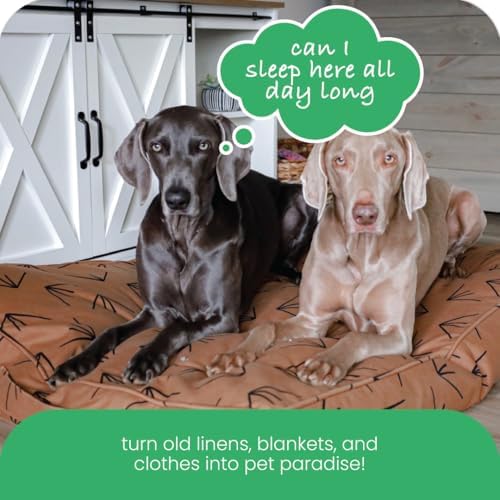 Molly Mutt Brown & Black Dog Bed Cover, Non-Toxic & 100% Cotton - Image 7