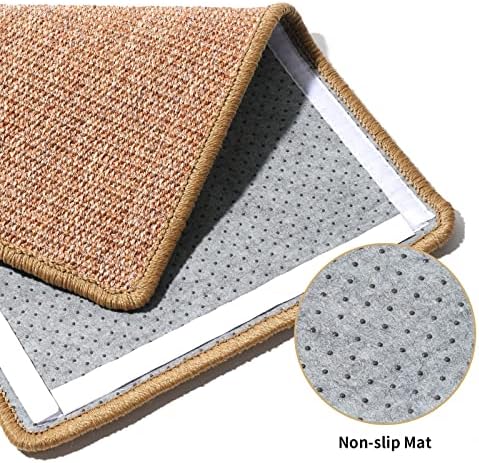 FUKUMARU Cat Scratcher Mat, 23.6 X 15.7 Inch Natural Sisal Cat Scratch Mat - Image 6