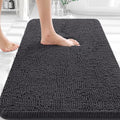 OLANLY Small Bathroom Rugs 30x18, Extra Soft Absorbent Chenille Bath Rugs by OLANLY
