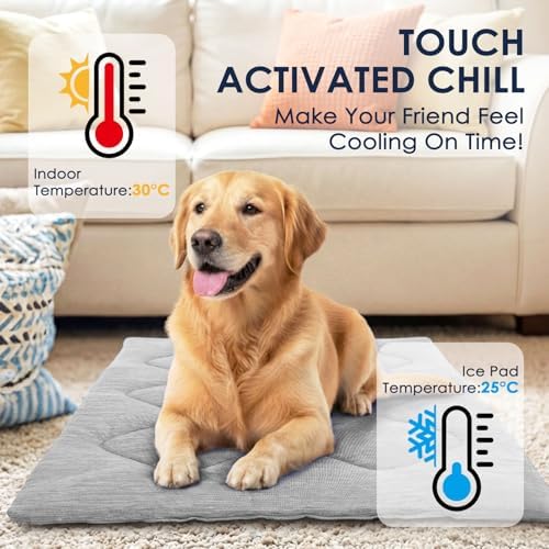 ASENKU Dog Cooling Mat, Portable & Durable Cooling Mat - Image 3
