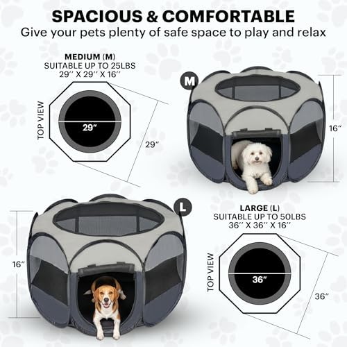 LAFYETTE. - USA Based, Dog Cat Playpen, Puppy Kitten Pet Playpen Indoor Outdoor - Image 6