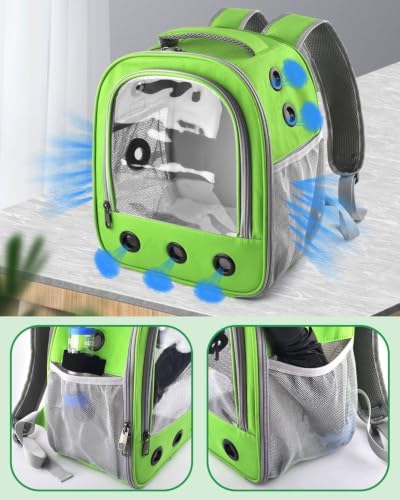 DBNESS Guinea Pig Carrier Backpack, Portable Rabbit Travel Carring Bag - Image 5