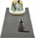WePet Cat Litter Box Mat, Kitty Premium PVC Pad, Durable Trapping Rug, by WePet