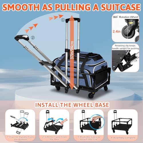 Petskd Top & Side Expandable Small Pet Carrier - Image 6