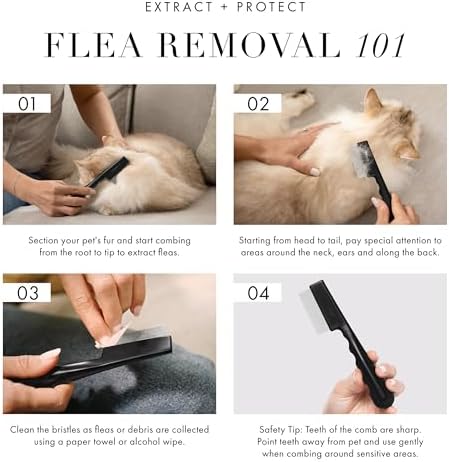 Tweezerman Pet Flea Removal Comb - Image 4