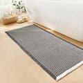Long Bath Mat, Waffle Bathroom Runner Rug Non Slip Washable, 24 x 60 by GRLYUH