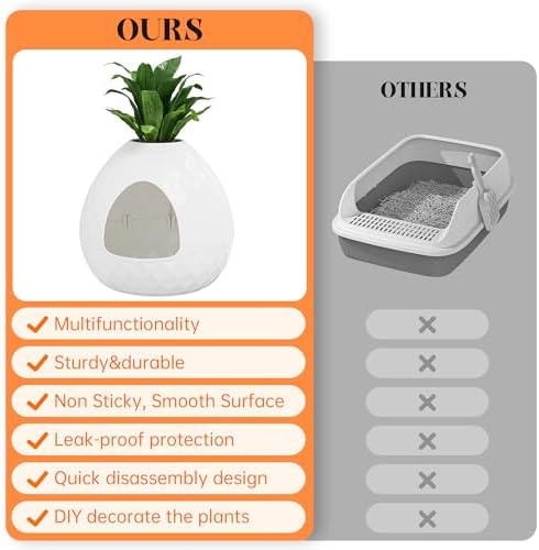Hidden Enclosed Cat Litter Box - Image 4