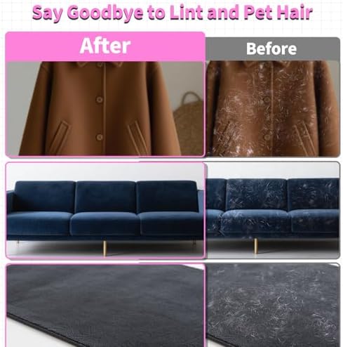 Pet Hair Removal Glove for Dogs & Cats, Newly Upgraded Reusable Electrostatic - Image 5