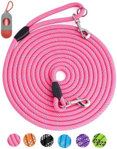 Long Dog Leash for Training - 16FT/30FT/50FT/100FT by Lanwandeng