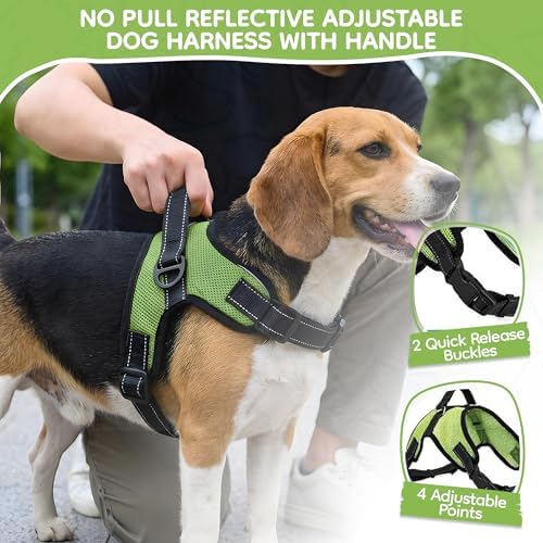No Pull Reflective Adjustable Dog Harness - Image 2