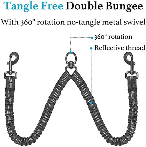 Dog Leash for 2 Dogs, Double Dog Leash, 18~120 lbs - Image 3