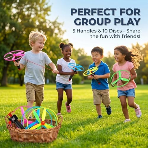 Flying Disc Launcher Toy - Image 2
