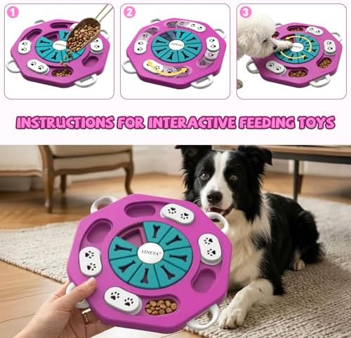 YINEYA Dog Puzzle Toy, Enrichment Toys - Image 5