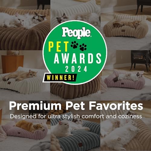 Bedsure ComfyFleece® Shown on TV Fluffy Cute Cat Couch - Image 2