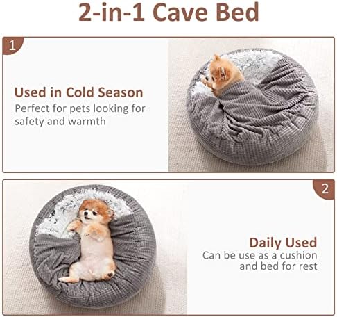 MIXJOY Small Dog Bed Cat Bed - Image 2