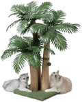 40'' Tall Cat Scratching Post Cat Tree, 3 Curved Design Palm Tree Cat by Unknown