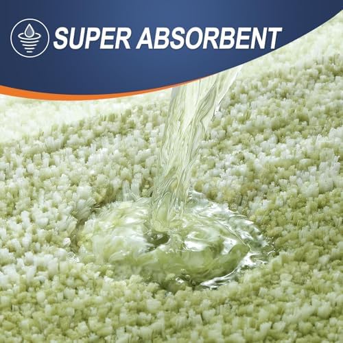 OLANLY Bathroom Runner Rug 44x24, Extra Soft Absorbent Microfiber Bath Rugs - Image 4